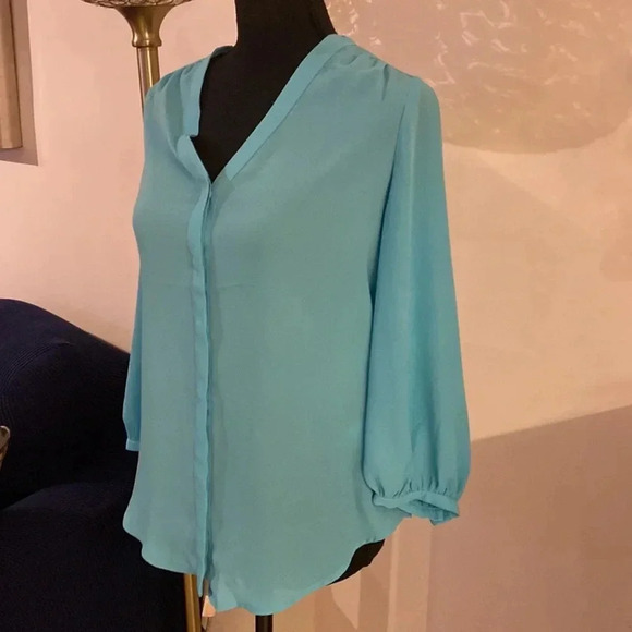 Lauren Ralph Lauren black label blouse size SP - Picture 2 of 5